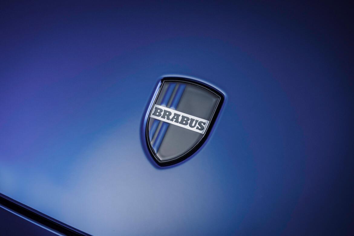 Brabus deep blue logo