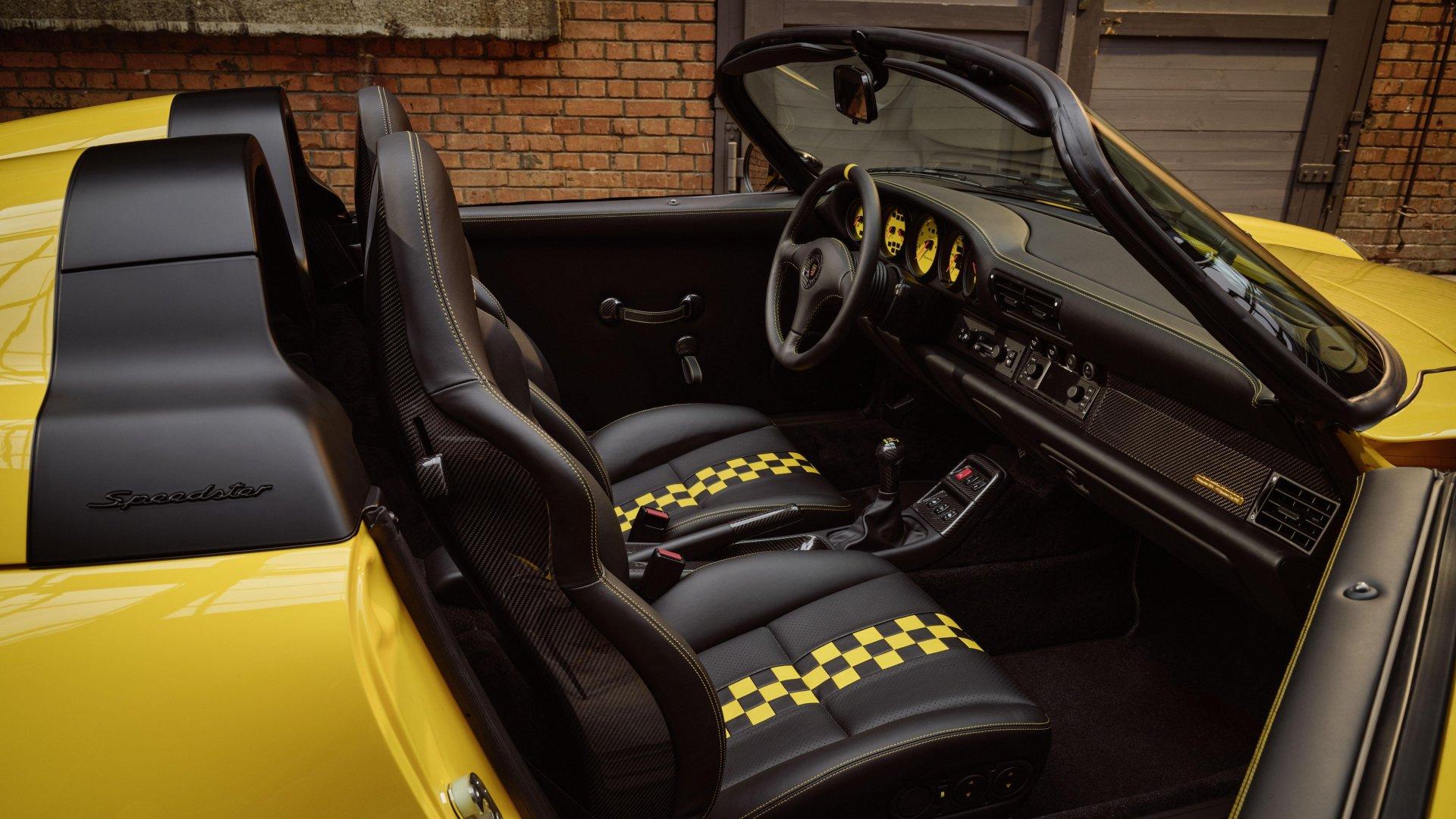 Interieur porsche 911 speedster sonderwunsch