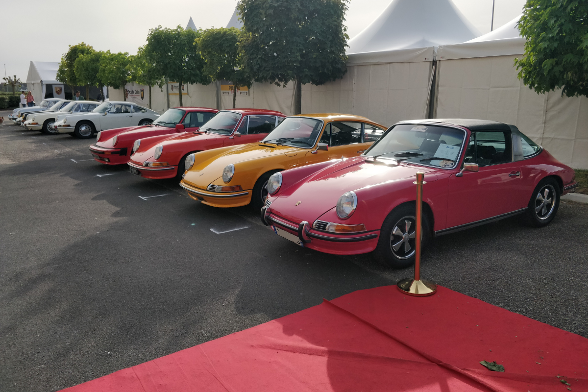 Porsche 911 s targa fraise