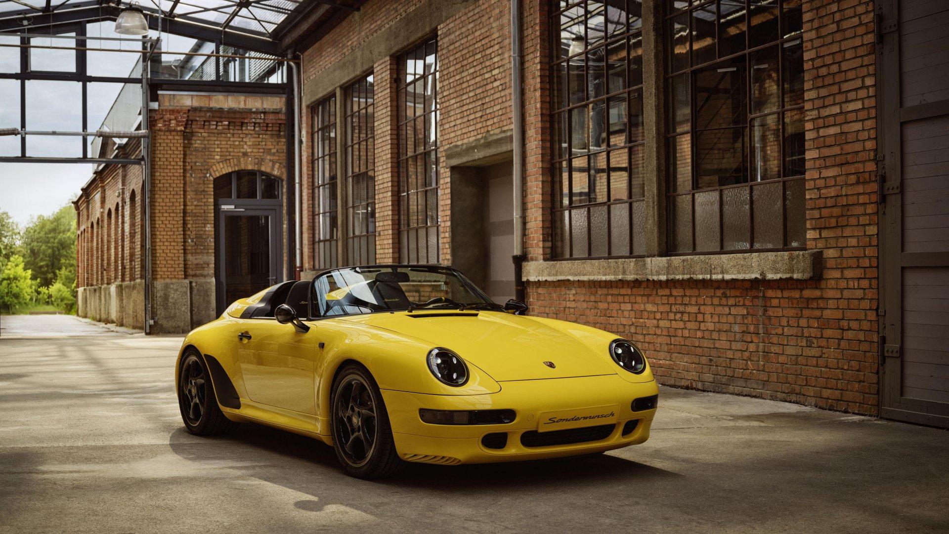 Le département Sonderwunsch a créé cette Porsche Speedster 993 unique