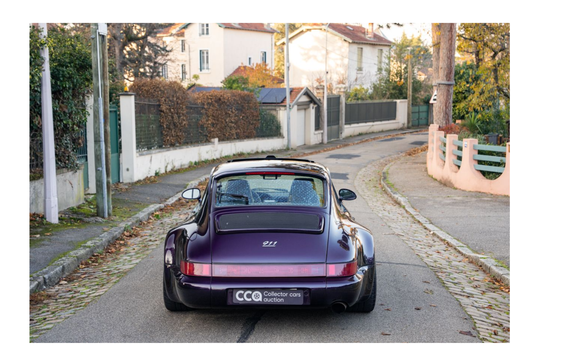 Porsche 964 jubile arriere