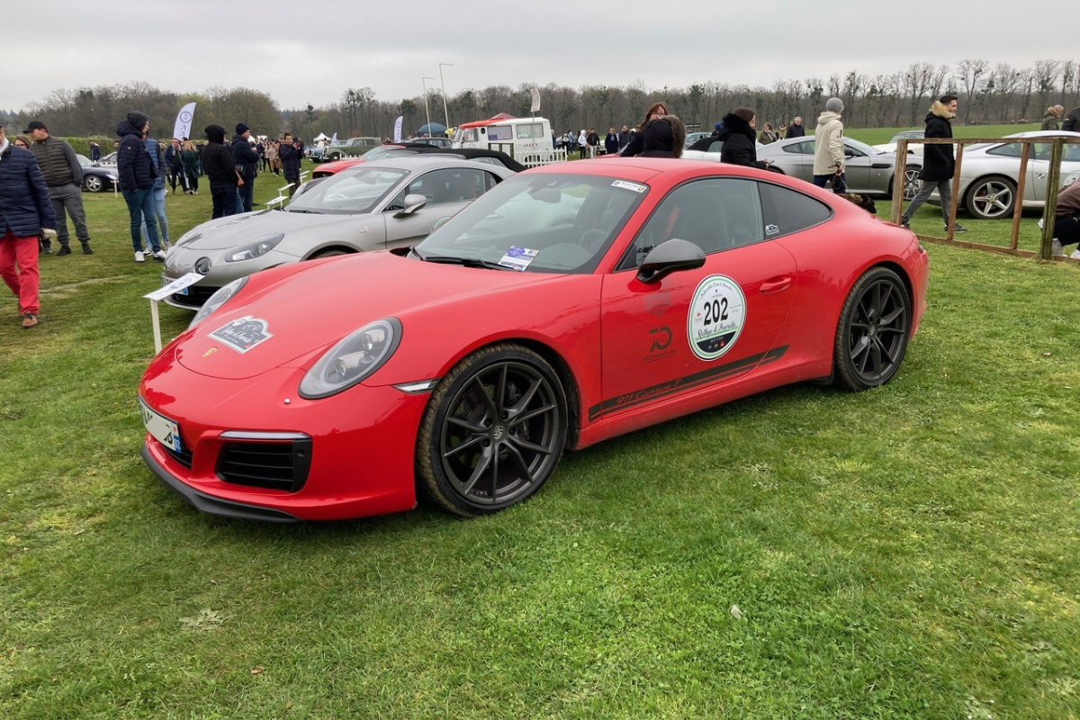 Porsche 991 carrera t rouge indien