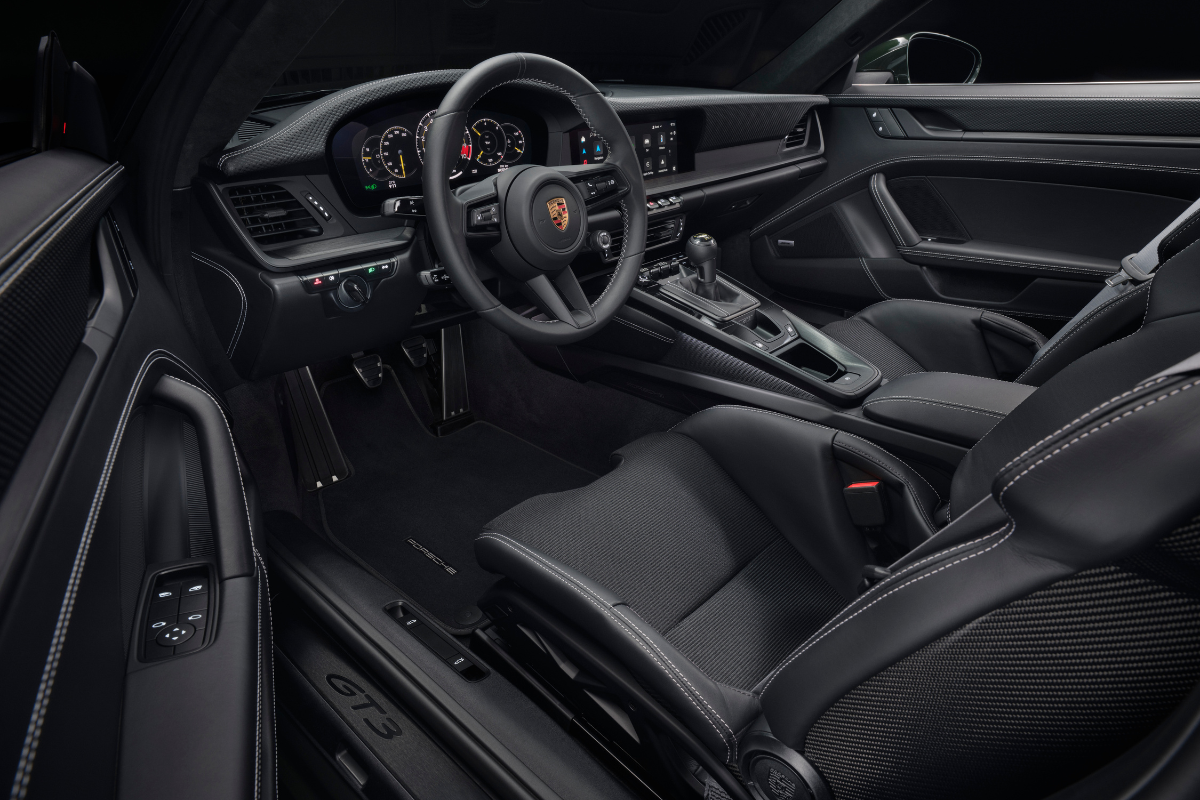 Porsche 992 gt3 phase 2 interieur