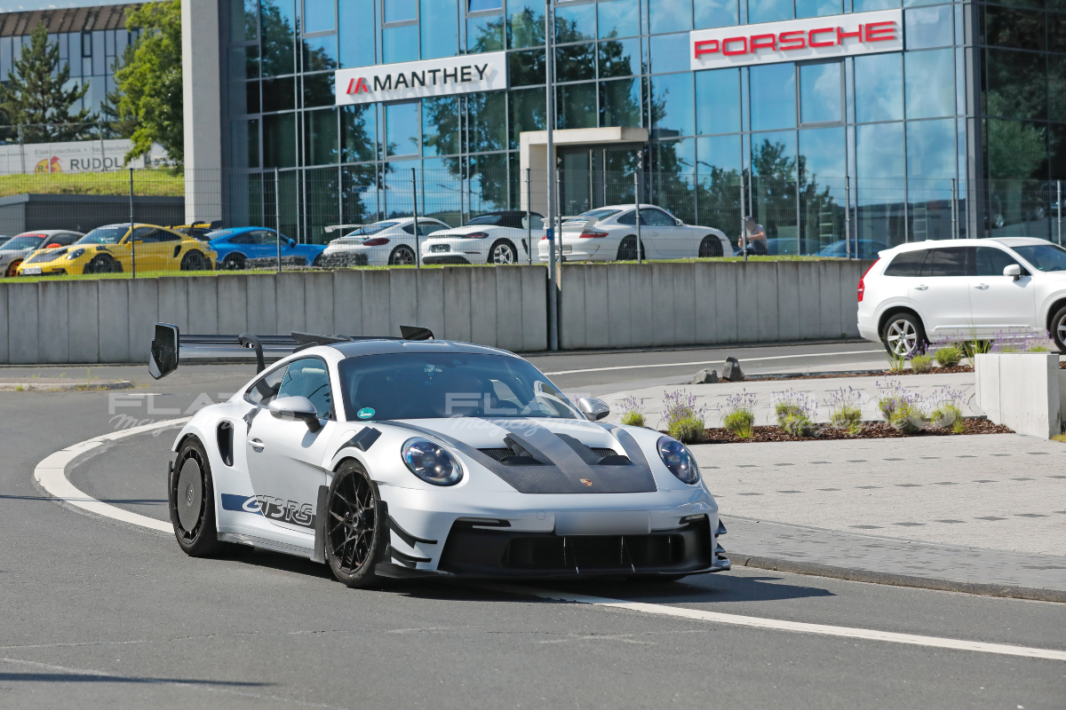 Porsche 992 gt3 rs manthey racing sans camouflage
