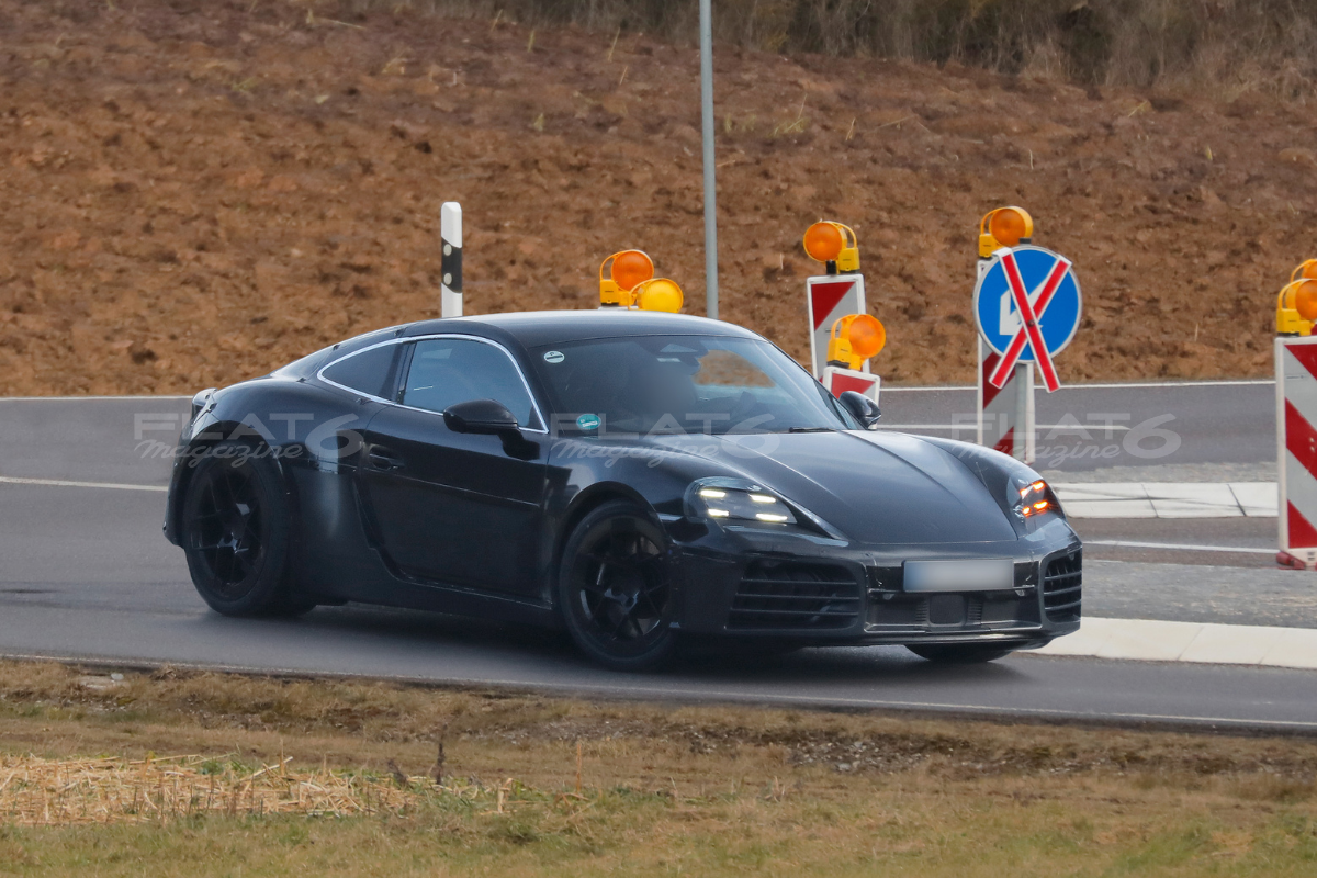 ​Porsche Cayman électrique : premières images et informations