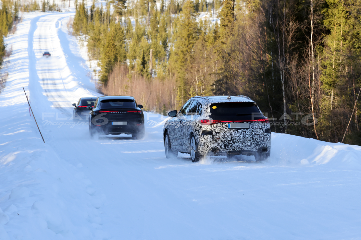 Porsche macan mule