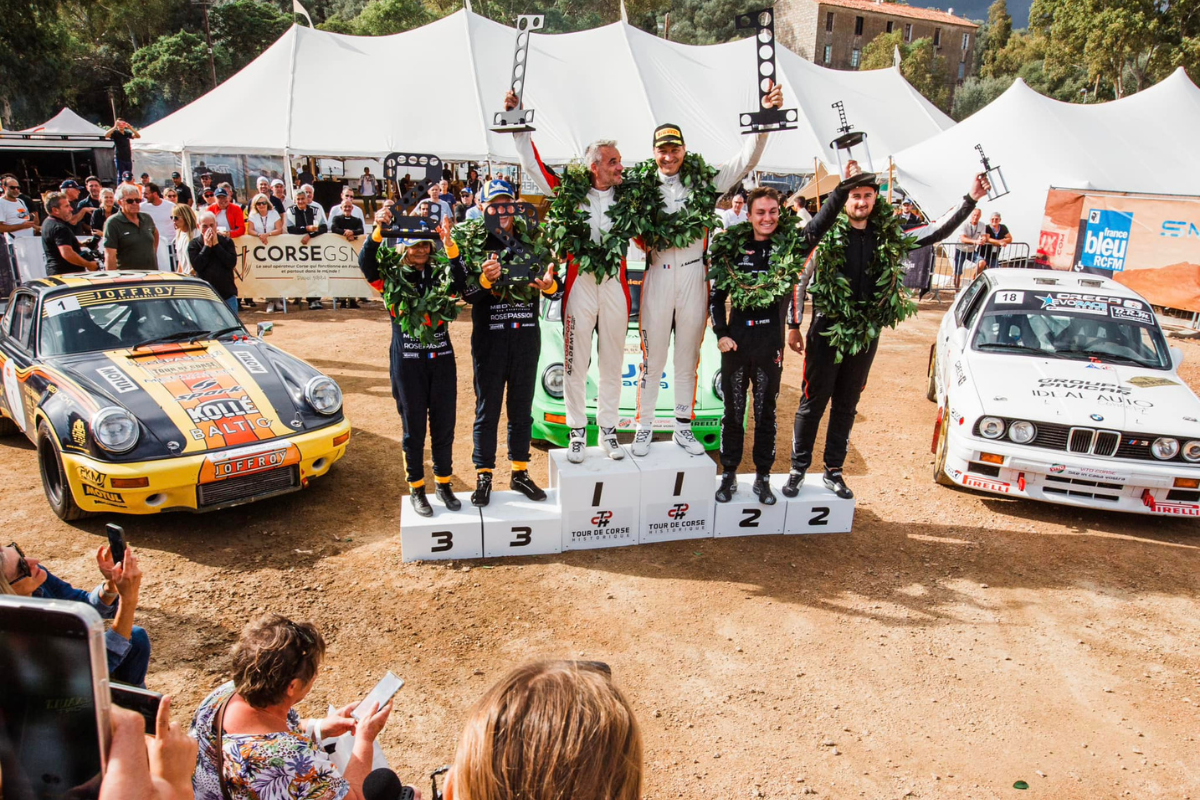 Tour de corse historique porsche