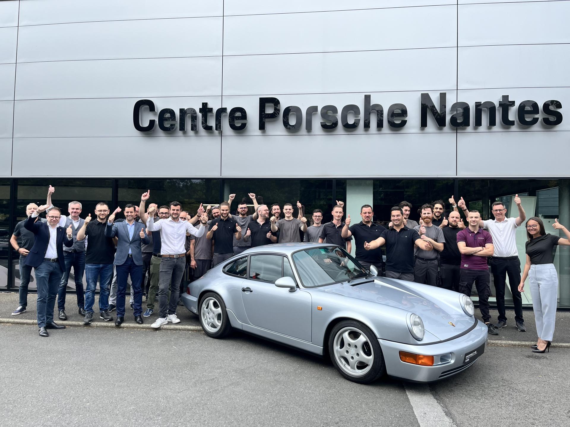 Centre porsche nantes equipe