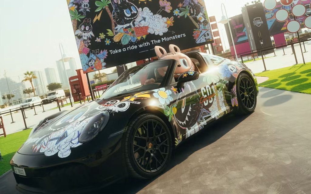 porsche 911 Traga Labubu